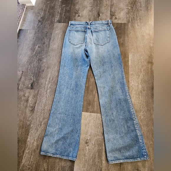 Veronica Beard Light Blue Flare Jeans - Picture 3 of 9